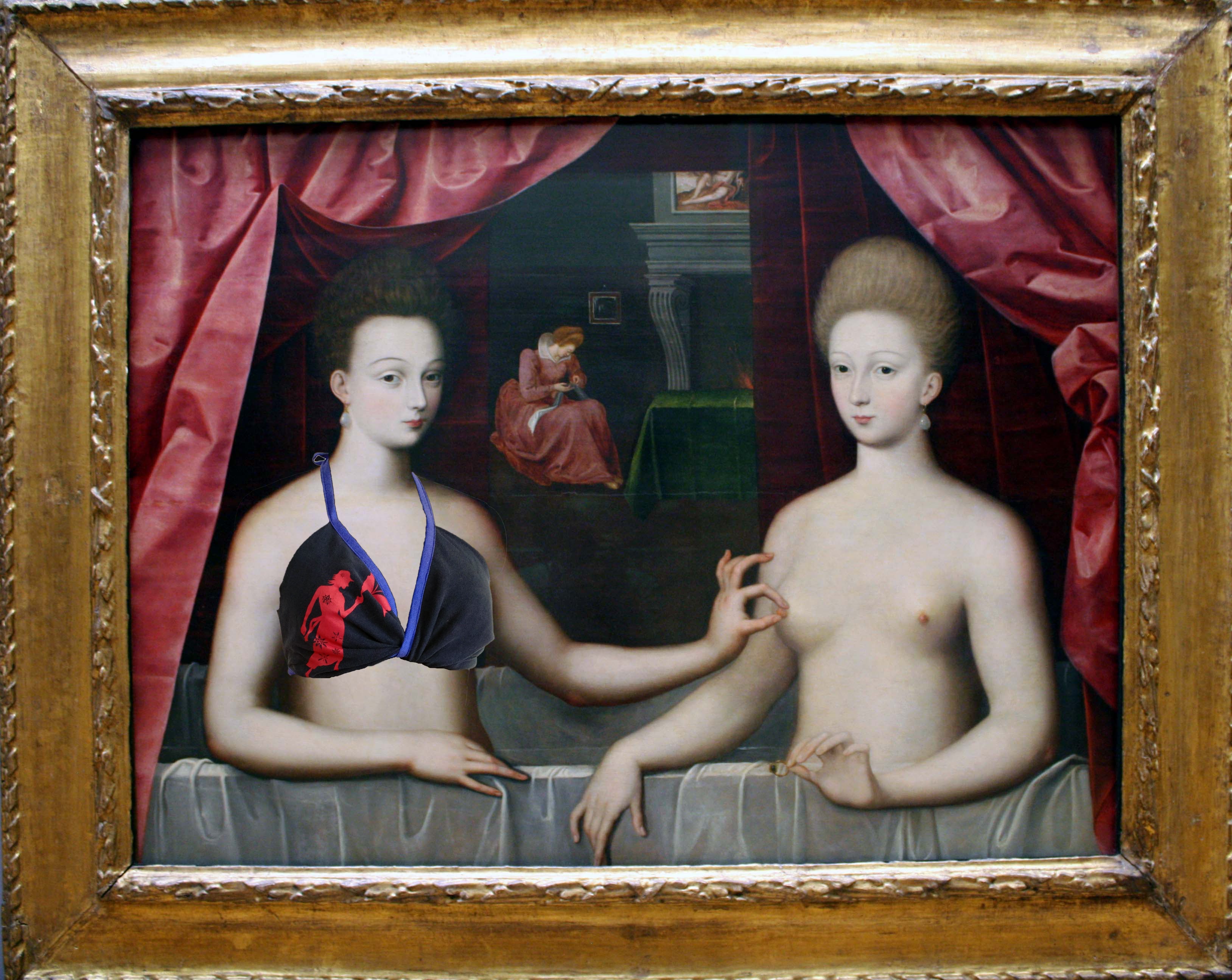 DIY Clothes Ideas (Episode 4, Model 1) - Comfy Bra aka Boob Mask aka Male Gaze Blocker