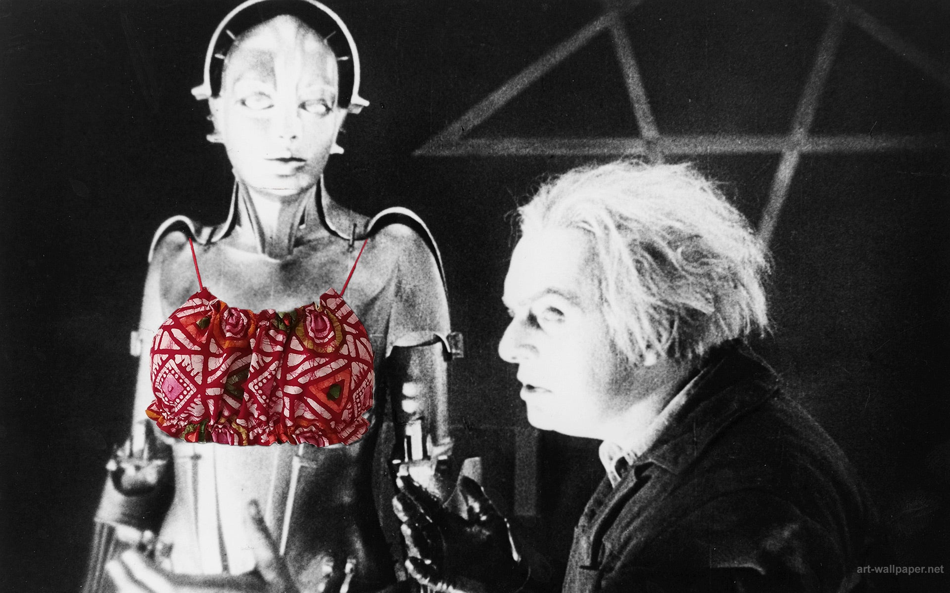 DIY Clothes Ideas (Episode 4, Model 2) - Comfy Bra aka Boob Mask aka Male Gaze Blocker